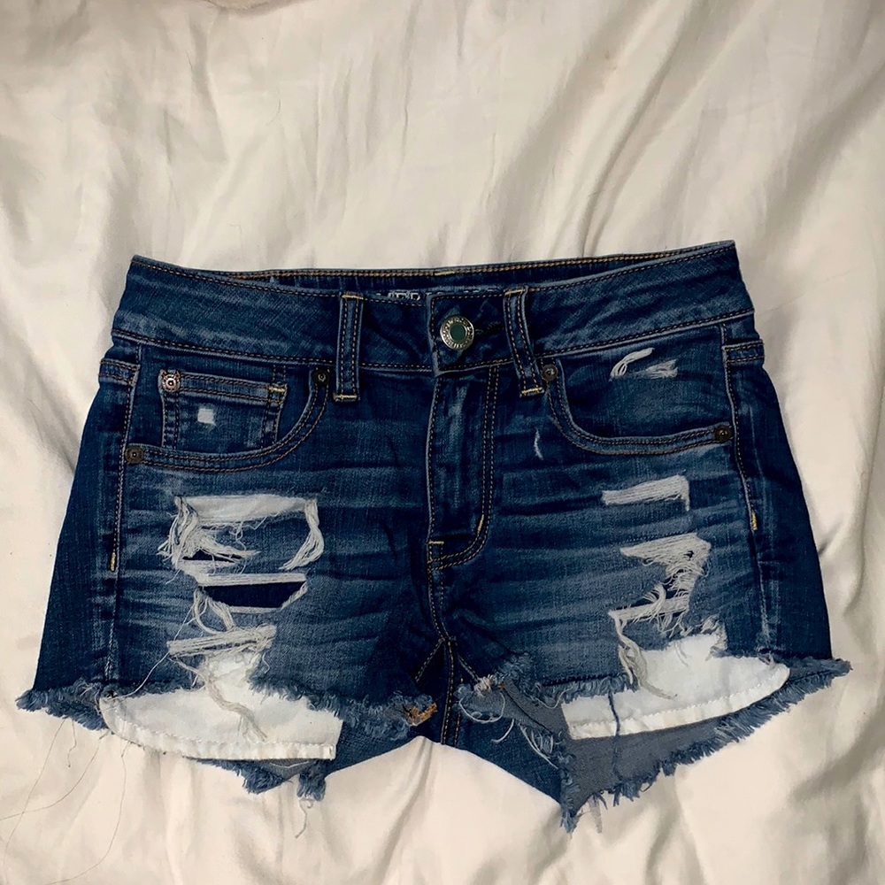 American Eagle Distressed Shorts